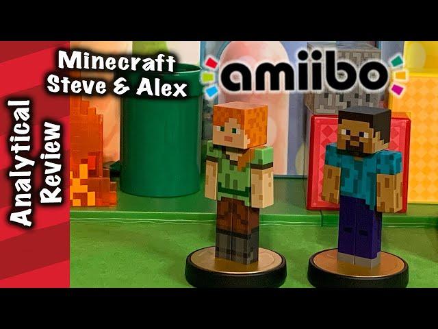 Minecraft Steve & Alex Amiibo Review