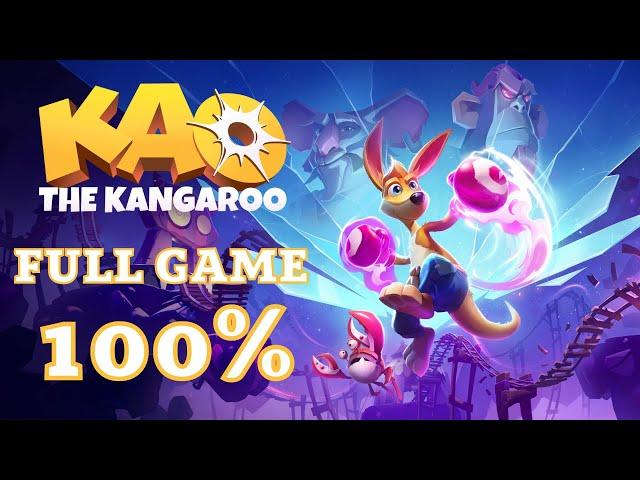 Kao the Kangaroo 100% Walkthrough Gameplay FULL GAME | Nintendo SWITCH | No Commentary