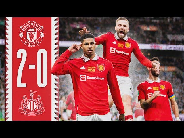 UNITED WIN AT WEMBLEY!  | Man Utd 2-0 Newcastle | Highlights