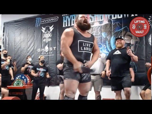 Daniel Bell - 1182.5 (2606 lbs) All Time Total World Record