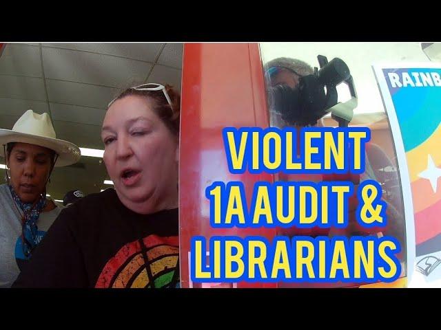 Violent 1A Audit at Library 365 Day Suspension on Trial