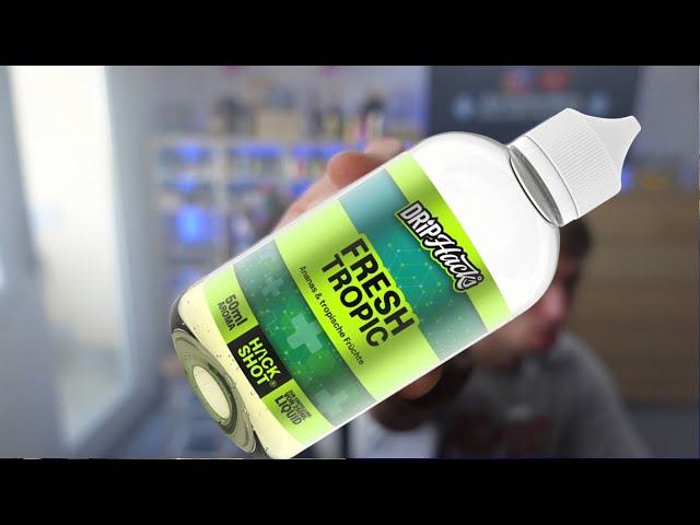 Drip Hacks Fresh Tropic Hackshot 250ml | Ananas, Mango, Blutorange, Drachenfrucht, Kokosnuss