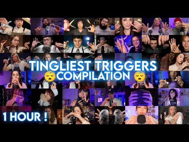 ASMR Tingliest Triggers Compilation | Fast & Aggressive  (1 Hour)