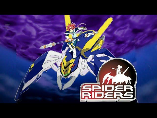 شارة بداية انمي سبايدر رايدرز Spider Riders _ النسخة الاصلية HD