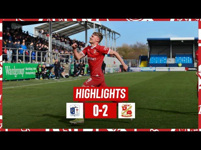 Extended Highlights: Barrow vs Swindon Town