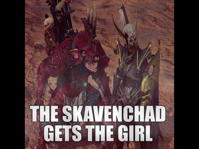 The Skaven Chad gets the girl! | Total War Warhammer meme dub #skaven  #totalwarwarhammer3