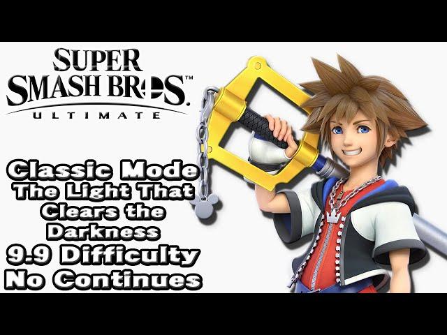 Super Smash Bros. Ultimate (Classic Mode 9.9 Intensity No Continues | Sora)