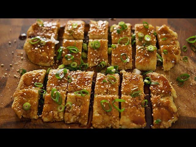 Amazing Tofu Recipe | Slim down your body with delicious meal!! Vegan Teriyaki EEL | Tofu Unagi don