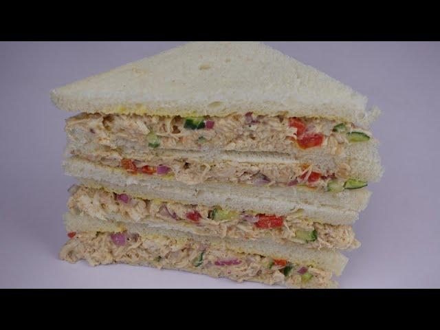 Chicken Club Sandwich,Quick And Easy Recipe By Recipes Of The World