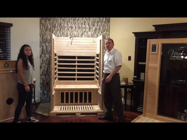 Premier Two Full Spectrum Vital Health Sauna Assembly