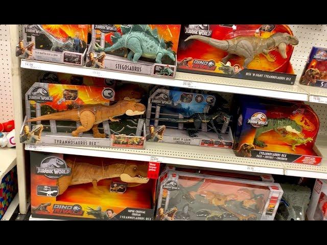 Jurassic World Dino Rivals Toy Hunt - SO MANY DINOSAUR TOYS - We Talk About Dinos & Disney Cars