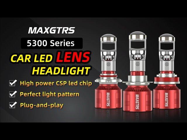 5300 Series H7 H11 H8 9005/9006 HB3 HB4 LHD LED Headlight Mini Lens Projector Low Beam Canbus Bulb