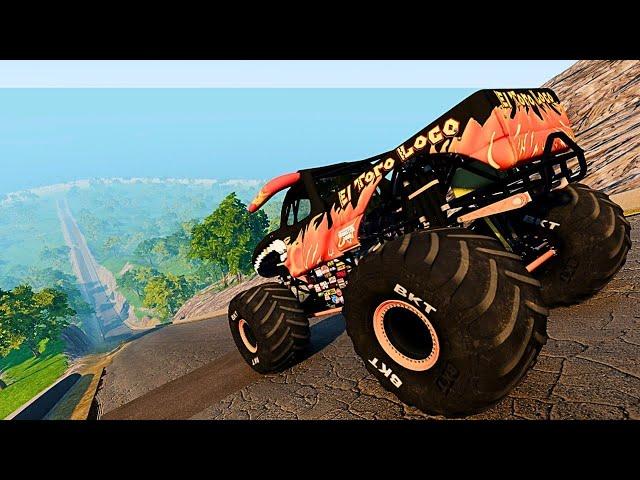  EL TORO LOCO Monster Truck Speed Downhill Adventure!