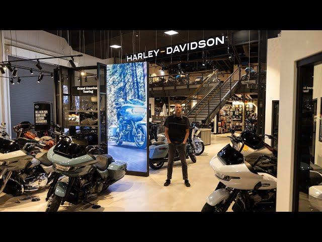 Sneak Peak inside Laidlaw's Harley-Davidson Redesigned Showroom │The Future "Look" of Dealerships