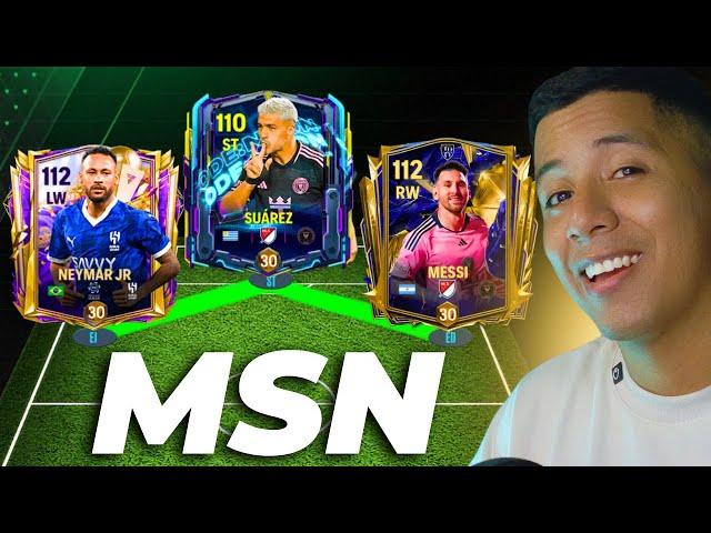 CREAMOS el TRIDENTE MSN en FC Mobile 25… ¡ES UNA LOCURA! 