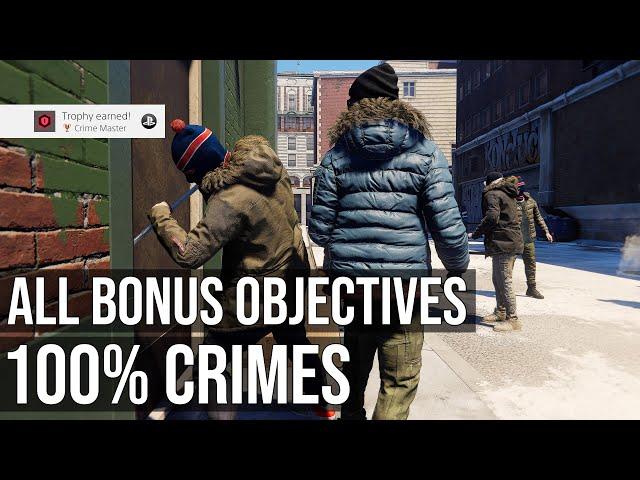 Crime Master Trophy (Complete All Bonus Objectives For Every Crime Type) - Spider-Man Miles Morales