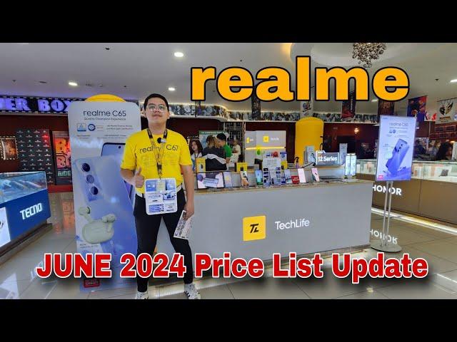 REALME | JUNE 2024 Price List Update | realme C65 | realme 12 Series | realme C Series