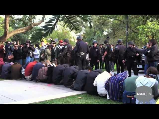 UC Davis Protestors Pepper Sprayed