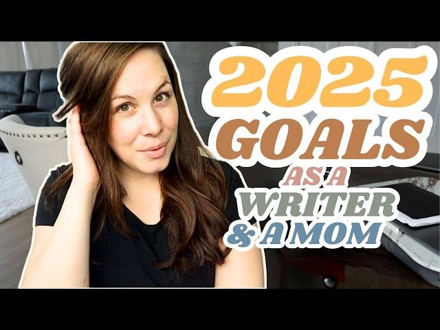 Setting 2025 AUTHOR GOALS with a new baby and a toddler... is this realistic or even possible?