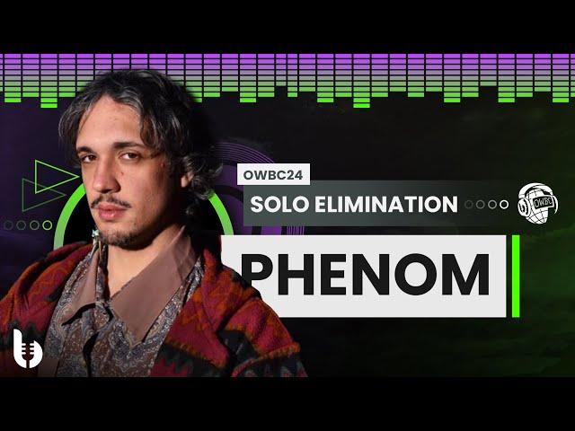 PHENOM | Elimination | Online World Beatbox Championship 2024 