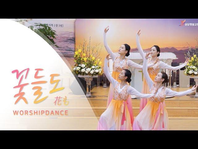  꽃들도(花も) 워십댄스 worshipdance - 지구촌사랑 워십무용단 ㅣ창작안무 ㅣ worship ㅣ이재희 목사 ㅣ분당횃불교회