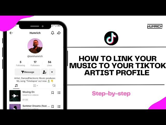 How To Link Music To TikTok Artist Profile | Claim TikTok Artist Profile