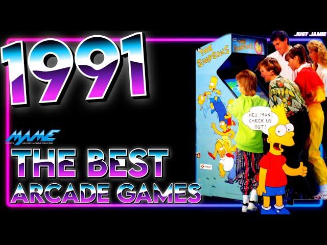 1991 - A Year of Unmissable Arcade Games #mame #arcadegames #arcadegaming