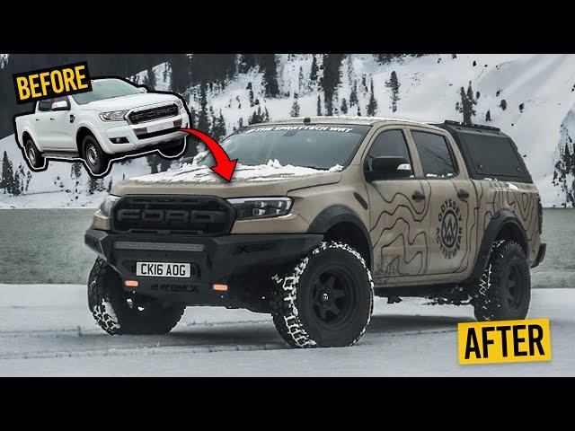 Ford Ranger to Raptor Build in 8 Minutes!