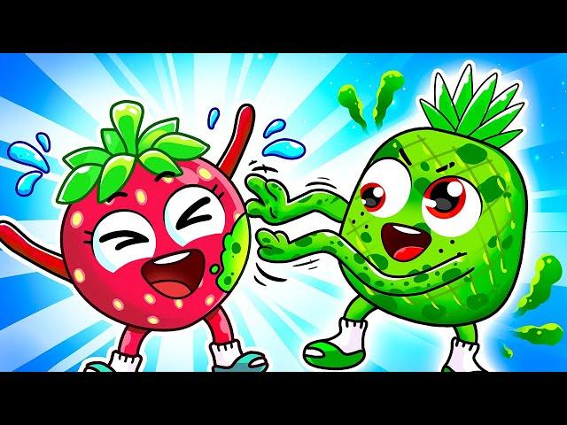 Tickle Tickle Baby Zombie Song | Funny Long Armed Zombie Tickle Me | YUM YUM - Funny Kids Songs