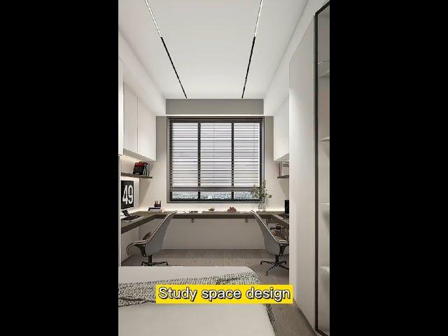 Study space design | small room design |  #housedesign  #shorts # Interior design