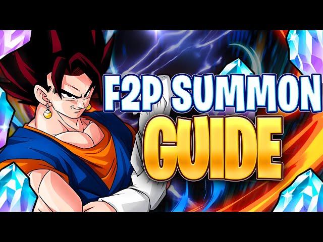 THE ULTIMATE FREE TO PLAY DOKKAN SUMMONING GUIDE, HOW TO USE YOUR STONES! | DBZ: Dokkan Battle