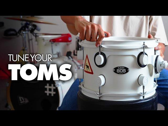 HOW TO TUNE YOUR TOMS (Step by Step) - 2024 Lesson