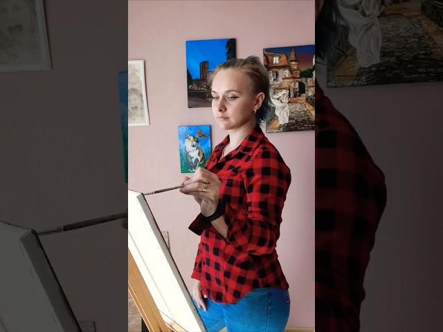 Моя новая работа "Гармония". Акриловая живопись #drawing #art #picture #acrylicpainting
