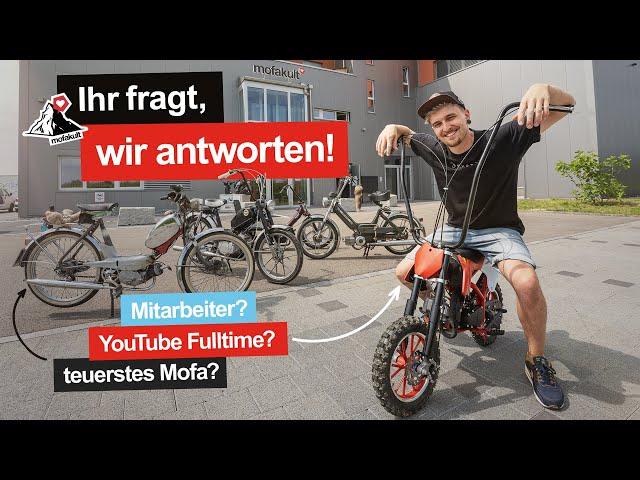 Alles was ihr über mofakult wissen wollt! | Q&A 2021