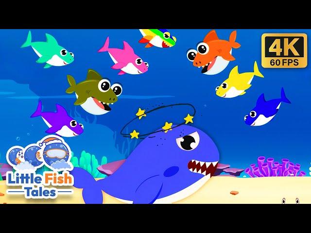 10 Little Sharks | Nursery Rhyme | Little Fish Tales | #fish #babyshark