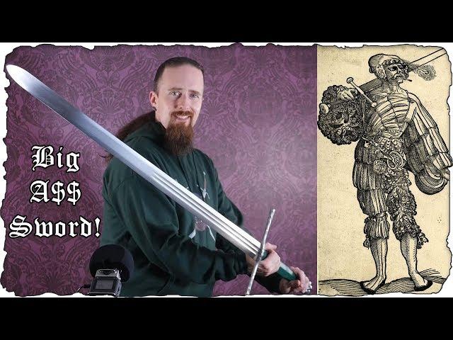 A Big Badass Mercenary Sword! - The Albion Maximilian