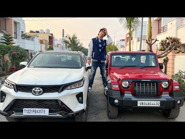 Fortuner And Thar  Dono Thuk Gayi