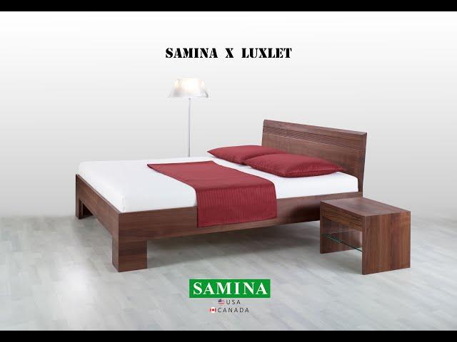 Luxlet Italian Bed Frames for SAMINA - Bring nature into your bedroom.