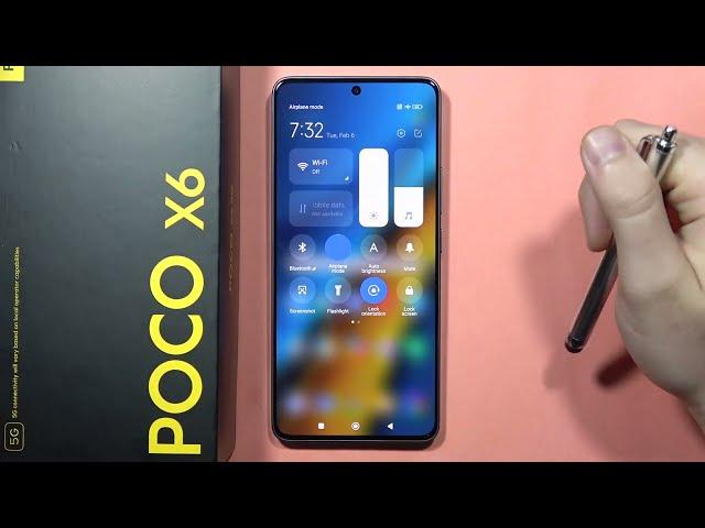 POCO X6: Turn On or Off Airplane Mode #howtodevices