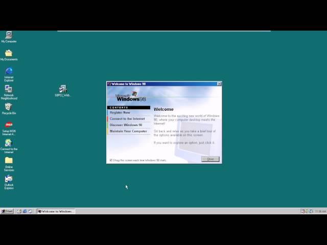 Welcome To Windows 98 Song (Original) HD