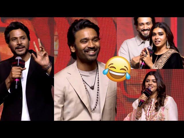 RAPID FIRE with RAAYAN ️‍️‍ @ Raayan Pre-Release Event | Dhanush | Gulte.com