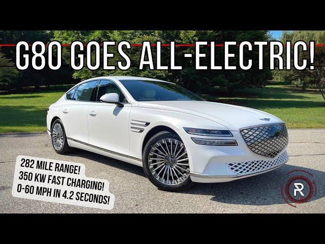 The 2023 Genesis G80 Electrified Is A Very Good Low-Key Electric Luxury Sedan