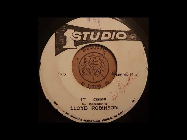 LLOYD ROBINSON - It Deep [1978]