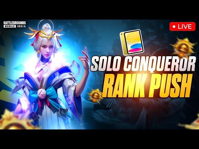  # 1 RANK PUSH SOLO PLSTINUM TO CONQUROR #mobilegamerlive #viralvideos #bgmimobilerankpush