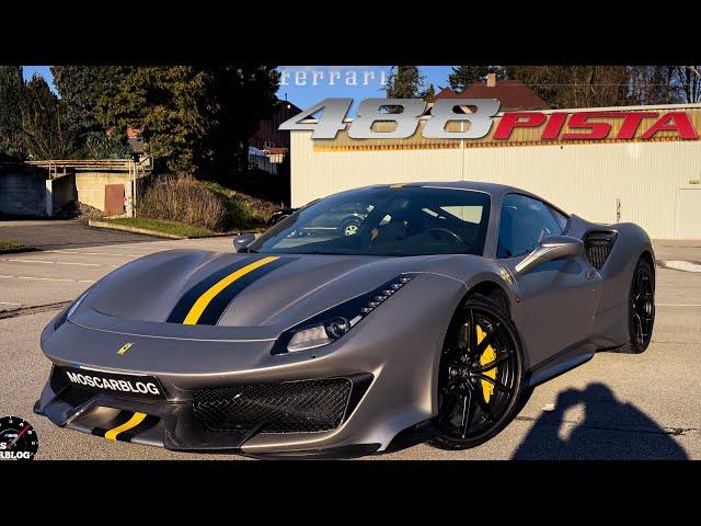 Ferrari 488 Pista Review + Pov! Crazy Supercar!