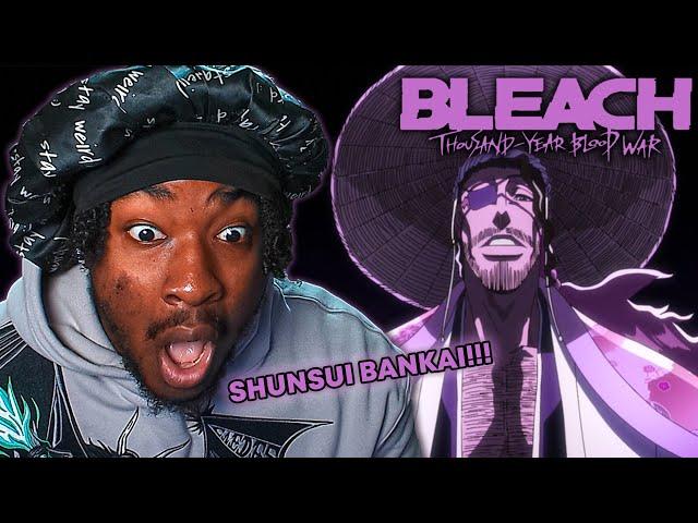 SHUNSUI BANKAI!! BLEACH TYBW EPISODE 35 (401) REACTION!!