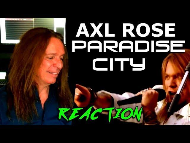 Vocal Coach Reaction To Axl Rose - Guns N Roses - Paradise City - Ken Tamplin