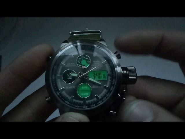Армейские часы АМСТ AMST 3003 оригинал инструкция на русском, настройка, отзывы, цена, купить
