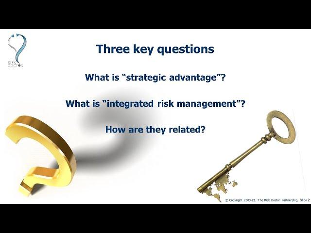 Delivering strategic advantage through Integrated Risk Management (2022)