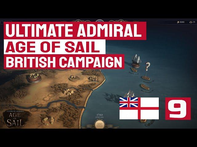 BRITISH CAMPAIGN 9 (SIEGE OF SAVANNAH) - Ultimate Admiral: Age of Sail